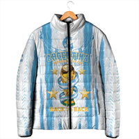Custom Argentina World Final Football Padded Jacket Back To Back 2022 2026