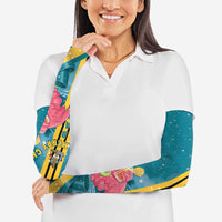 Bahamas Christmas Arm Sleeves Merry Mingo Tropical Vibes - Wonder Print Shop