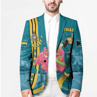 Bahamas Christmas Blazer Merry Mingo Tropical Vibes - Wonder Print Shop