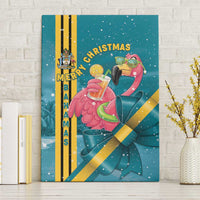 Bahamas Christmas Canvas Wall Art Merry Mingo Tropical Vibes - Wonder Print Shop