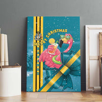 Bahamas Christmas Canvas Wall Art Merry Mingo Tropical Vibes - Wonder Print Shop