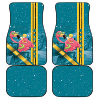 Bahamas Christmas Car Mats Merry Mingo Tropical Vibes - Wonder Print Shop