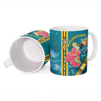 Bahamas Christmas Ceramic Mug Merry Mingo Tropical Vibes - Wonder Print Shop