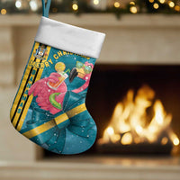 Bahamas Christmas Stocking Merry Mingo Tropical Vibes - Wonder Print Shop