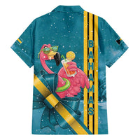 Bahamas Christmas Family Matching Summer Maxi Dress and Hawaiian Shirt Merry Mingo Tropical Vibes - Wonder Print Shop