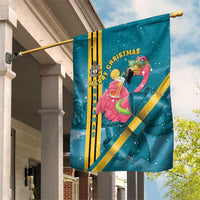 Bahamas Christmas Garden Flag Merry Mingo Tropical Vibes - Wonder Print Shop