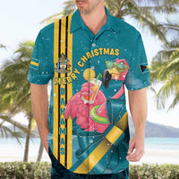 Bahamas Christmas Hawaiian Shirt Merry Mingo Tropical Vibes - Wonder Print Shop