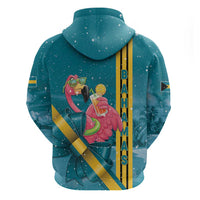 Bahamas Christmas Hoodie Merry Mingo Tropical Vibes - Wonder Print Shop