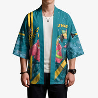 Bahamas Christmas Kimono Merry Mingo Tropical Vibes - Wonder Print Shop