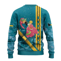 Bahamas Christmas Ugly Christmas Sweater Merry Mingo Tropical Vibes - Wonder Print Shop