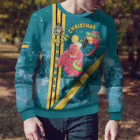 Bahamas Christmas Ugly Christmas Sweater Merry Mingo Tropical Vibes - Wonder Print Shop