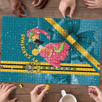 Bahamas Christmas Puzzle Merry Mingo Tropical Vibes - Wonder Print Shop