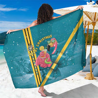 Bahamas Christmas Sarong Merry Mingo Tropical Vibes - Wonder Print Shop