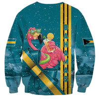 Bahamas Christmas Sweatshirt Merry Mingo Tropical Vibes - Wonder Print Shop