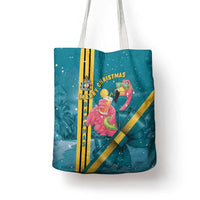 Bahamas Christmas Tote Bag Merry Mingo Tropical Vibes - Wonder Print Shop