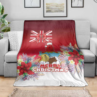 Bermuda Christmas Blanket Coquette Bow Xmas Vibe - Wonder Print Shop