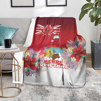 Bermuda Christmas Blanket Coquette Bow Xmas Vibe - Wonder Print Shop