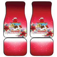 Bermuda Christmas Car Mats Coquette Bow Xmas Vibe - Wonder Print Shop