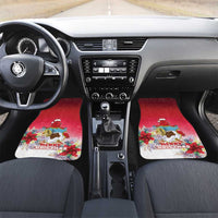 Bermuda Christmas Car Mats Coquette Bow Xmas Vibe - Wonder Print Shop