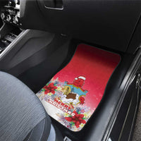 Bermuda Christmas Car Mats Coquette Bow Xmas Vibe - Wonder Print Shop