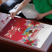 Bermuda Christmas Puzzle Coquette Bow Xmas Vibe - Wonder Print Shop