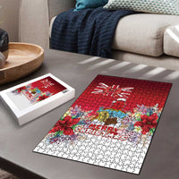 Bermuda Christmas Puzzle Coquette Bow Xmas Vibe - Wonder Print Shop