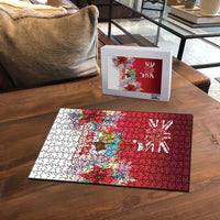 Bermuda Christmas Puzzle Coquette Bow Xmas Vibe - Wonder Print Shop
