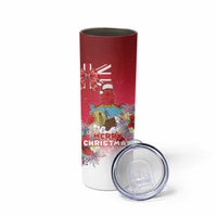 Bermuda Christmas Skinny Tumbler Coquette Bow Xmas Vibe - Wonder Print Shop