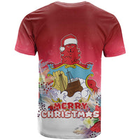 Bermuda Christmas T Shirt Coquette Bow Xmas Vibe - Wonder Print Shop