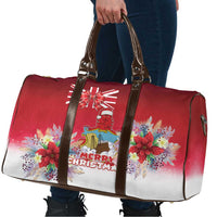 Bermuda Christmas Travel Bag Coquette Bow Xmas Vibe - Wonder Print Shop