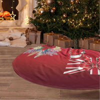 Bermuda Christmas Tree Skirt Coquette Bow Xmas Vibe - Wonder Print Shop