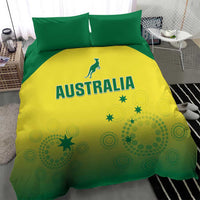 Custom Australia Cricket Bedding Set Go Champions Aussies LT05 - Wonder Print Shop