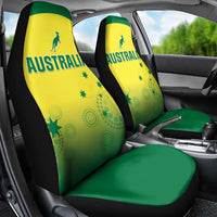 Custom Australia Cricket Car Seat Cover Go Champions Aussies LT05 - Wonder Print Shop