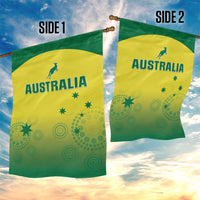 Custom Australia Cricket Garden Flag Go Champions Aussies LT05 - Wonder Print Shop