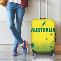Custom Australia Cricket Luggage Cover Go Champions Aussies LT05 - Wonder Print Shop
