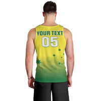 Custom Australia Cricket Men Tank Top Go Champions Aussies LT05 - Wonder Print Shop