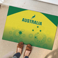 Custom Australia Cricket Rubber Doormat Go Champions Aussies LT05 - Wonder Print Shop