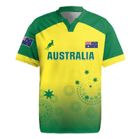 Custom Australia Cricket Rugby Jersey Go Champions Aussies LT05 - Wonder Print Shop