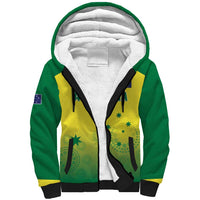 Custom Australia Cricket Sherpa Hoodie Go Champions Aussies LT05 - Wonder Print Shop