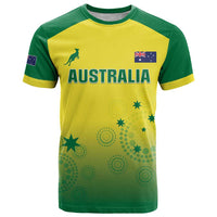 Custom Australia Cricket T Shirt Go Champions Aussies LT05 - Wonder Print Shop