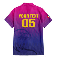 Custom United Arab Emirates Cricket Family Matching Mermaid Dress and Hawaiian Shirt Go Champions Sporty Style LT05 - Wonder Print Shop