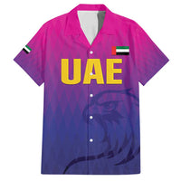 Custom United Arab Emirates Cricket Family Matching Puletasi and Hawaiian Shirt Go Champions Sporty Style LT05 - Wonder Print Shop