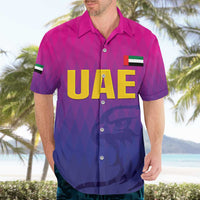 Custom United Arab Emirates Cricket Hawaiian Shirt Go Champions Sporty Style LT05 - Wonder Print Shop