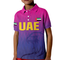 Custom United Arab Emirates Cricket Kid Polo Shirt Go Champions Sporty Style LT05 - Wonder Print Shop