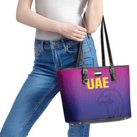 United Arab Emirates Cricket Leather Tote Bag Go Champions Sporty Style LT05 - Wonder Print Shop