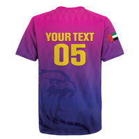Custom United Arab Emirates Cricket Rugby Jersey Go Champions Sporty Style LT05 - Wonder Print Shop