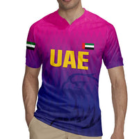 Custom United Arab Emirates Cricket Rugby Jersey Go Champions Sporty Style LT05 - Wonder Print Shop