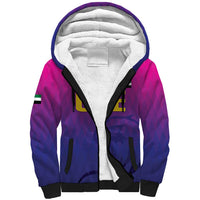 Custom United Arab Emirates Cricket Sherpa Hoodie Go Champions Sporty Style LT05 - Wonder Print Shop