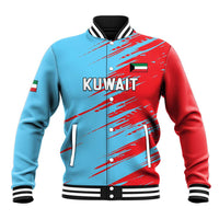 Custom Kuwait Cricket Baseball Jacket Unique Style LT05 - Wonder Print Shop