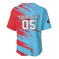 Custom Kuwait Cricket Baseball Jersey Unique Style LT05 - Wonder Print Shop